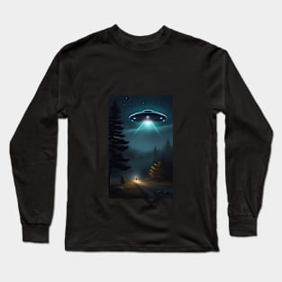 UFO Encounters Long Sleeve T-Shirt